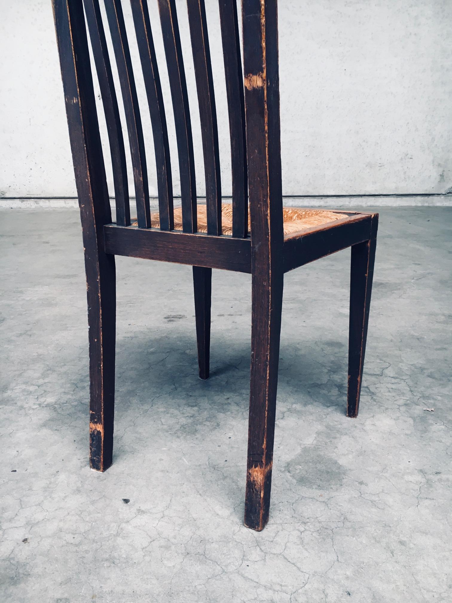 Début du 20ème siècle, modernité hollandaise Design/One Chaises en vente 12