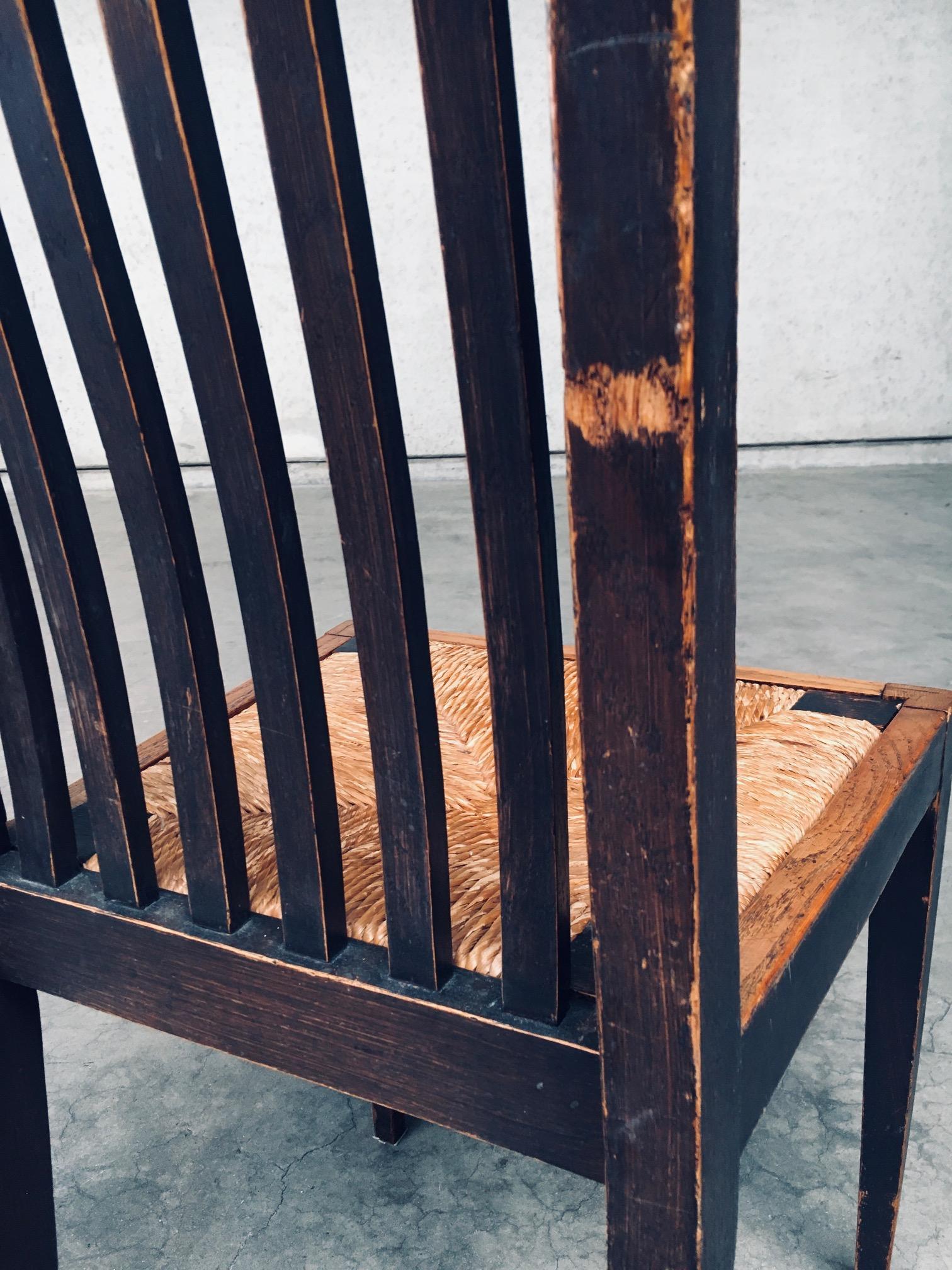 Début du 20ème siècle, modernité hollandaise Design/One Chaises en vente 13