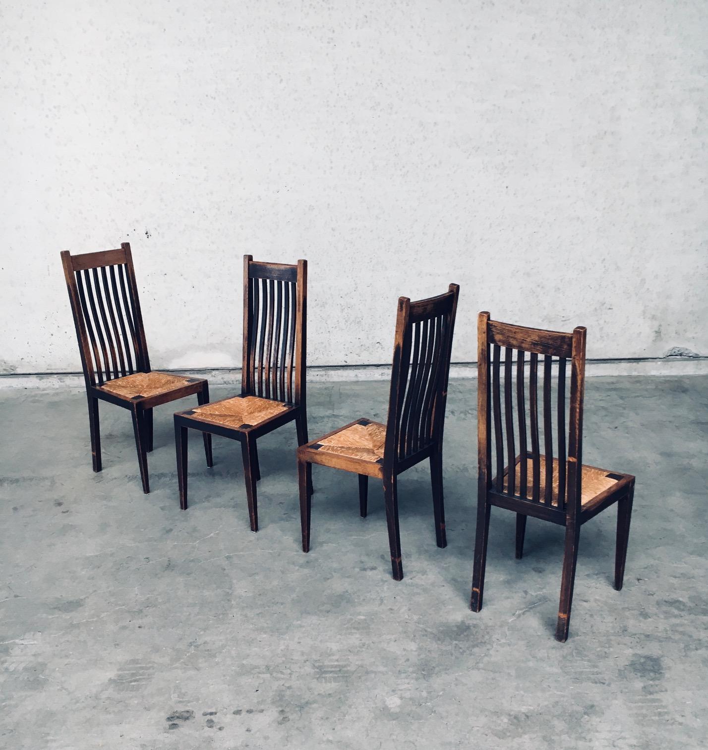 Début du 20ème siècle, modernité hollandaise Design/One Chaises État moyen - En vente à Oud-Turnhout, VAN