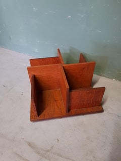 Early 20th Century Dutch Oak Table Book Mill