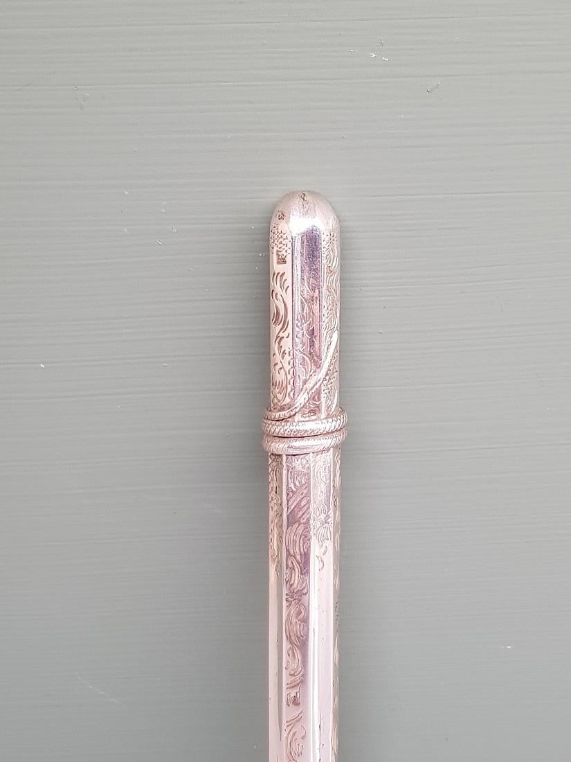 Early 20th Century Dutch Silver Needle Sleeve 3