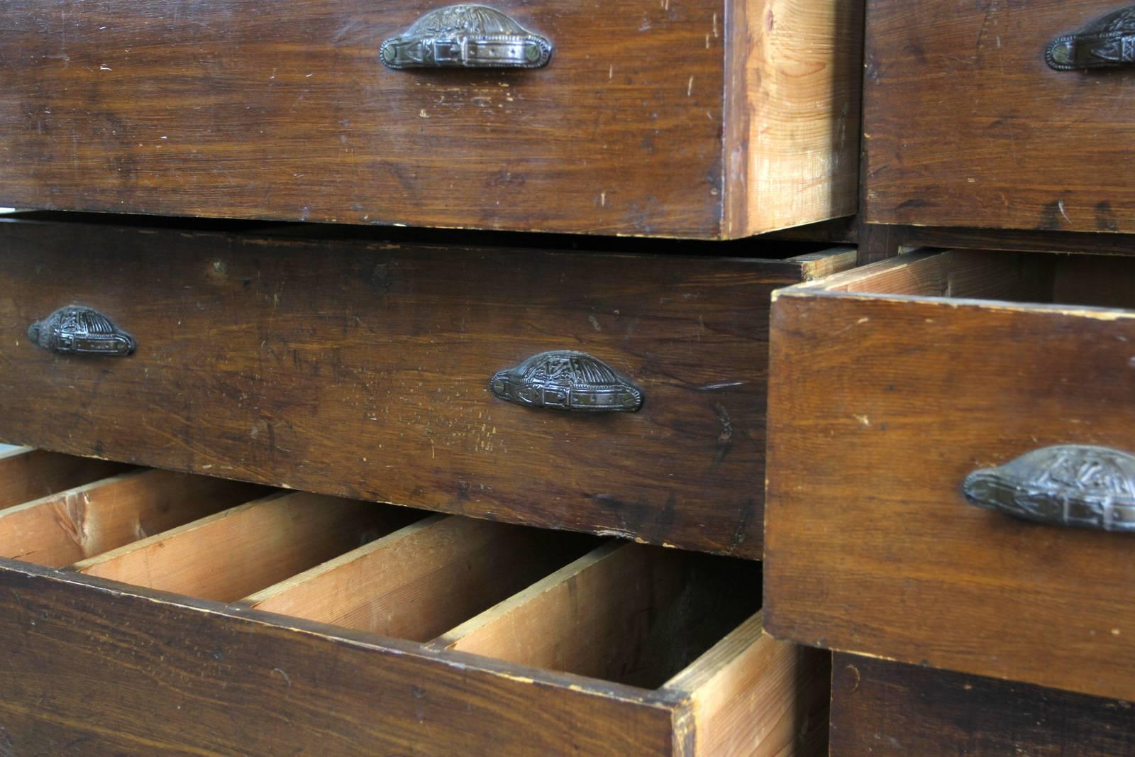 Early 20th Century Dutch Tailors Drawers, circa 1900 2