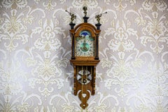Early 20th-Century Dutch Wall Clock in the Staarta Type