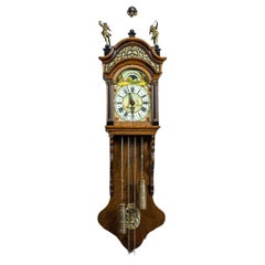 Early 20th Century Dutch Wall Clock in the Staarta Type