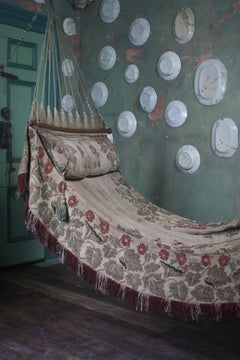 Early 20th Century Edwardian Campaign County House Hammock Day Bed