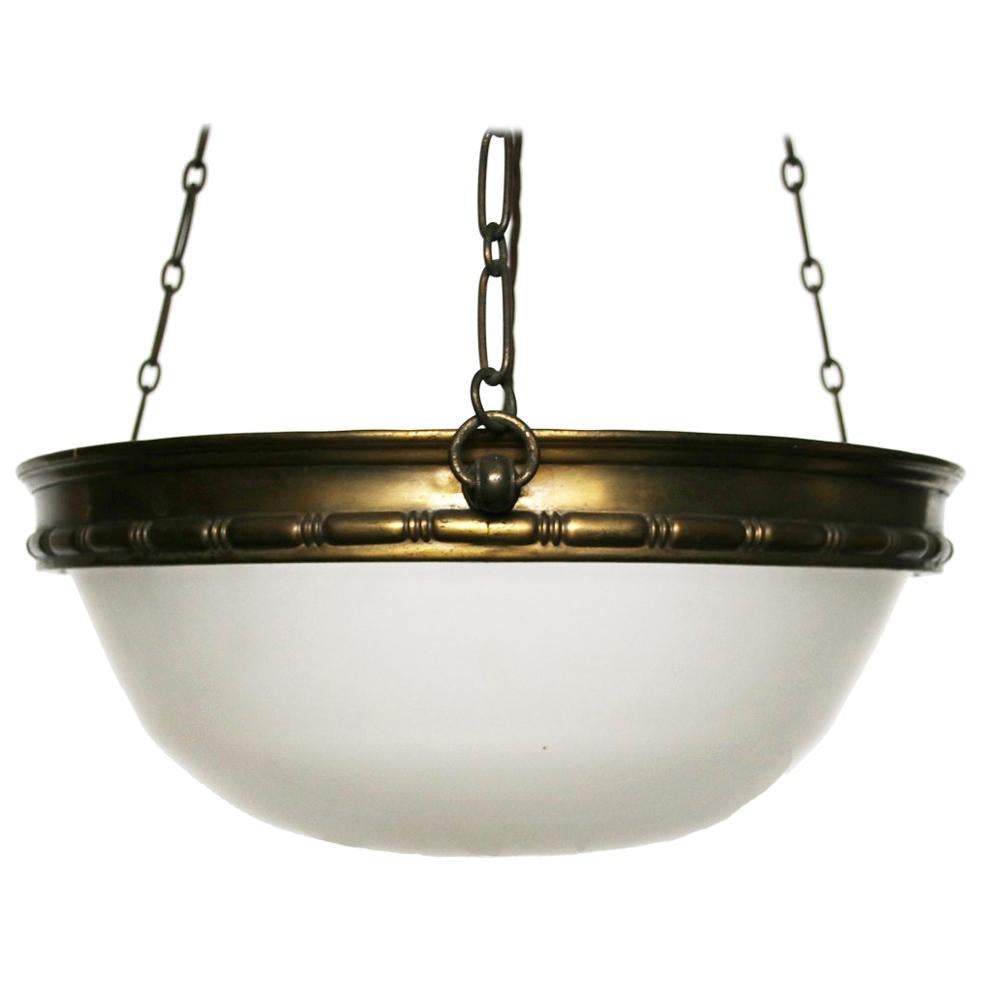 Early 20th Century Edwardian Hanging Ceiling Light
