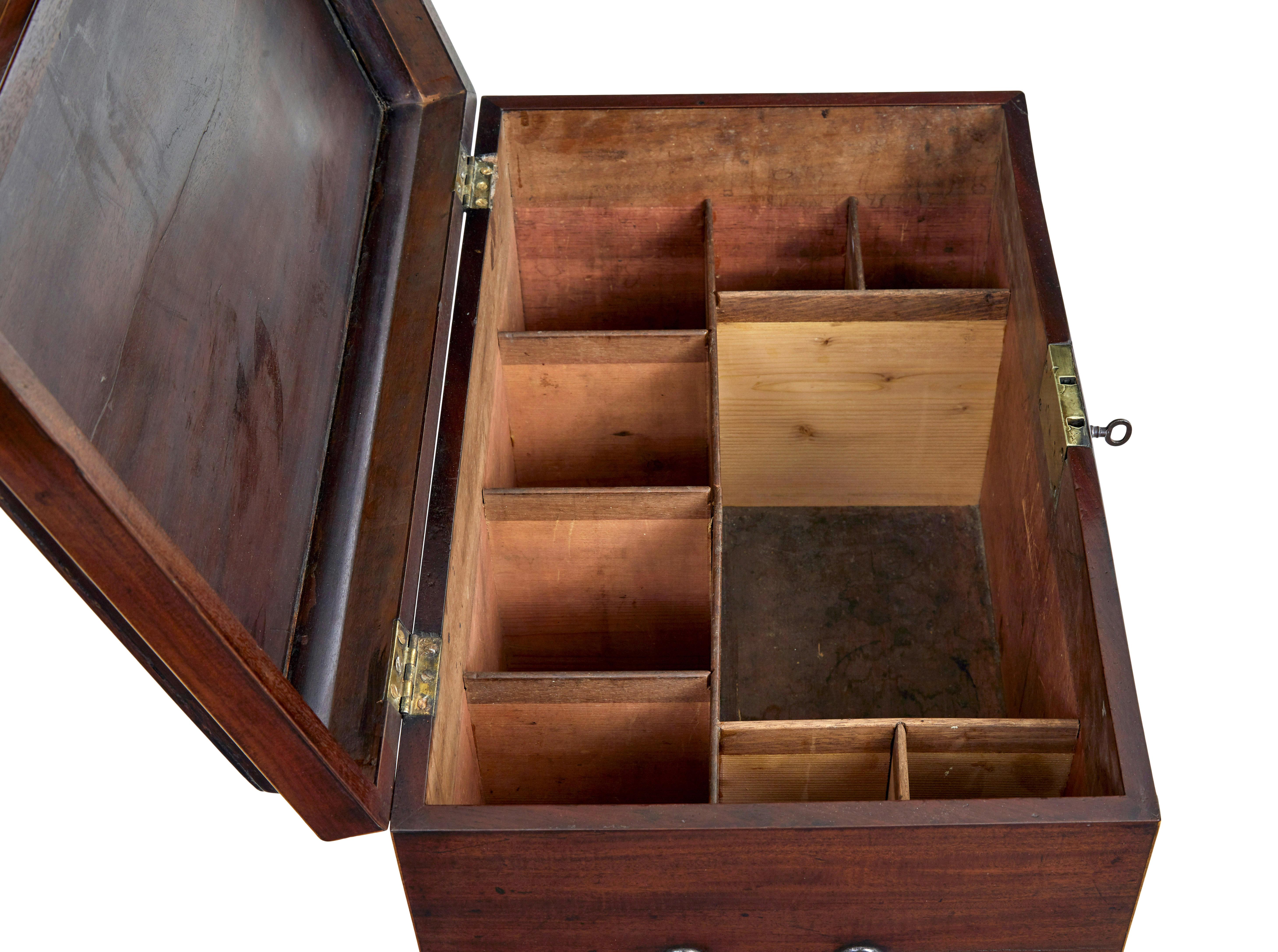 Early 20th century Edwardian inlaid wine cooler For Sale 3