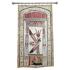Early 20th Century Egyptian Appliqué Textile Wall Hanging