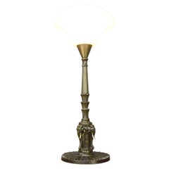 Early 20th Century Elephant Table Lamp