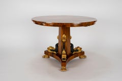Early 20th Century Empire Center Table
