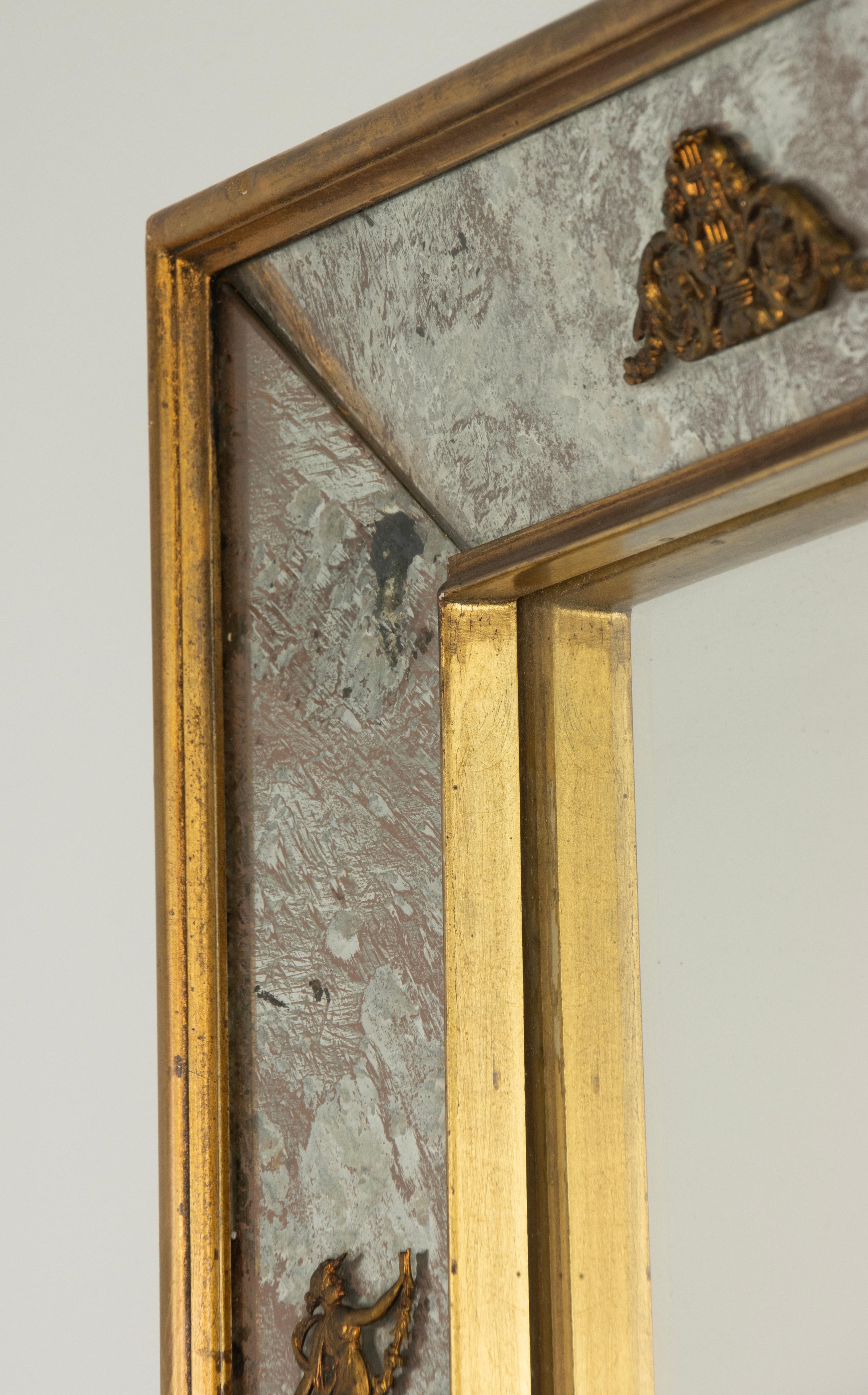 Early 20th Century Empire Style Wall Mirror 5