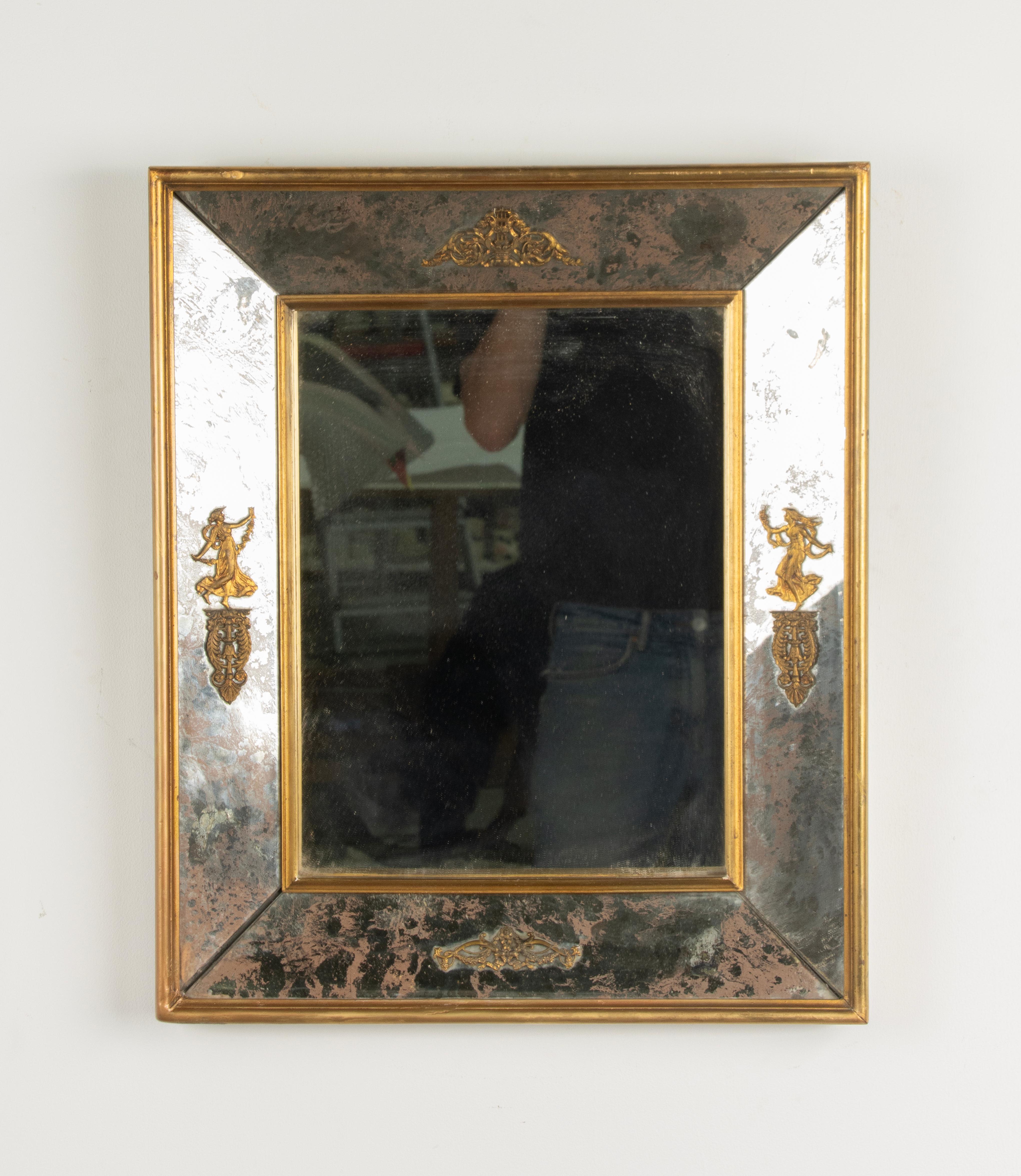 Early 20th Century Empire Style Wall Mirror 8