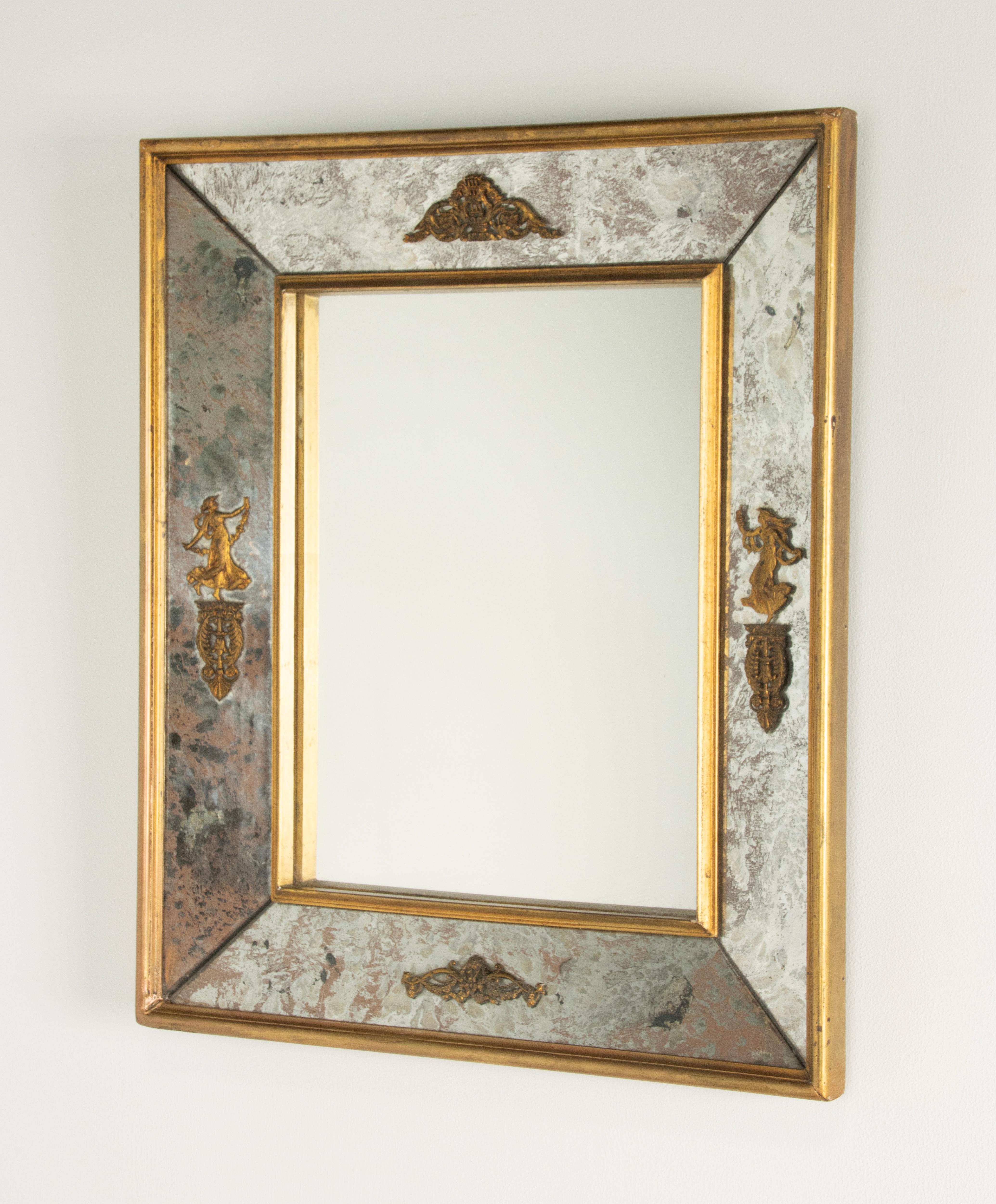 Early 20th Century Empire Style Wall Mirror 10