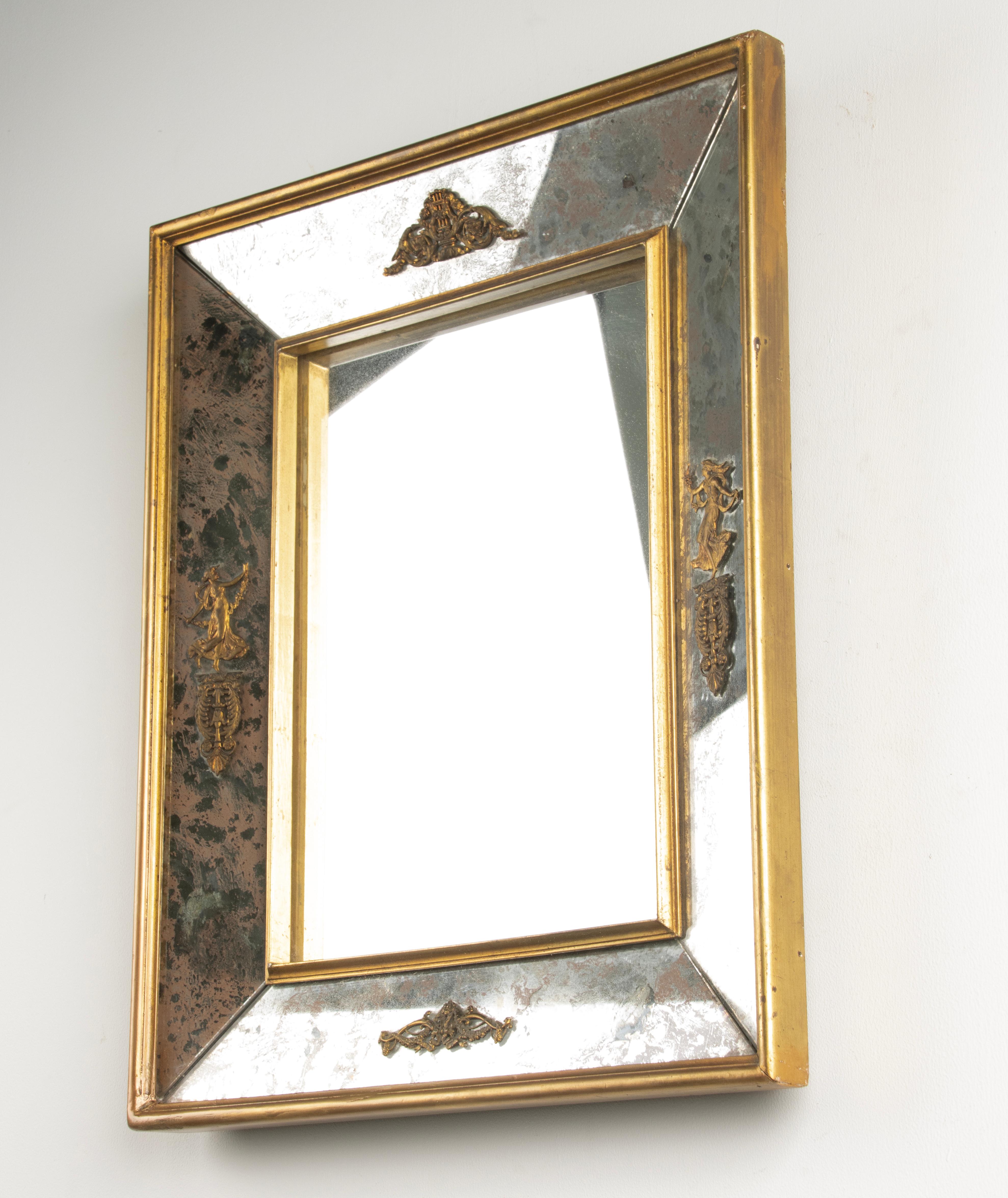 Early 20th Century Empire Style Wall Mirror 12
