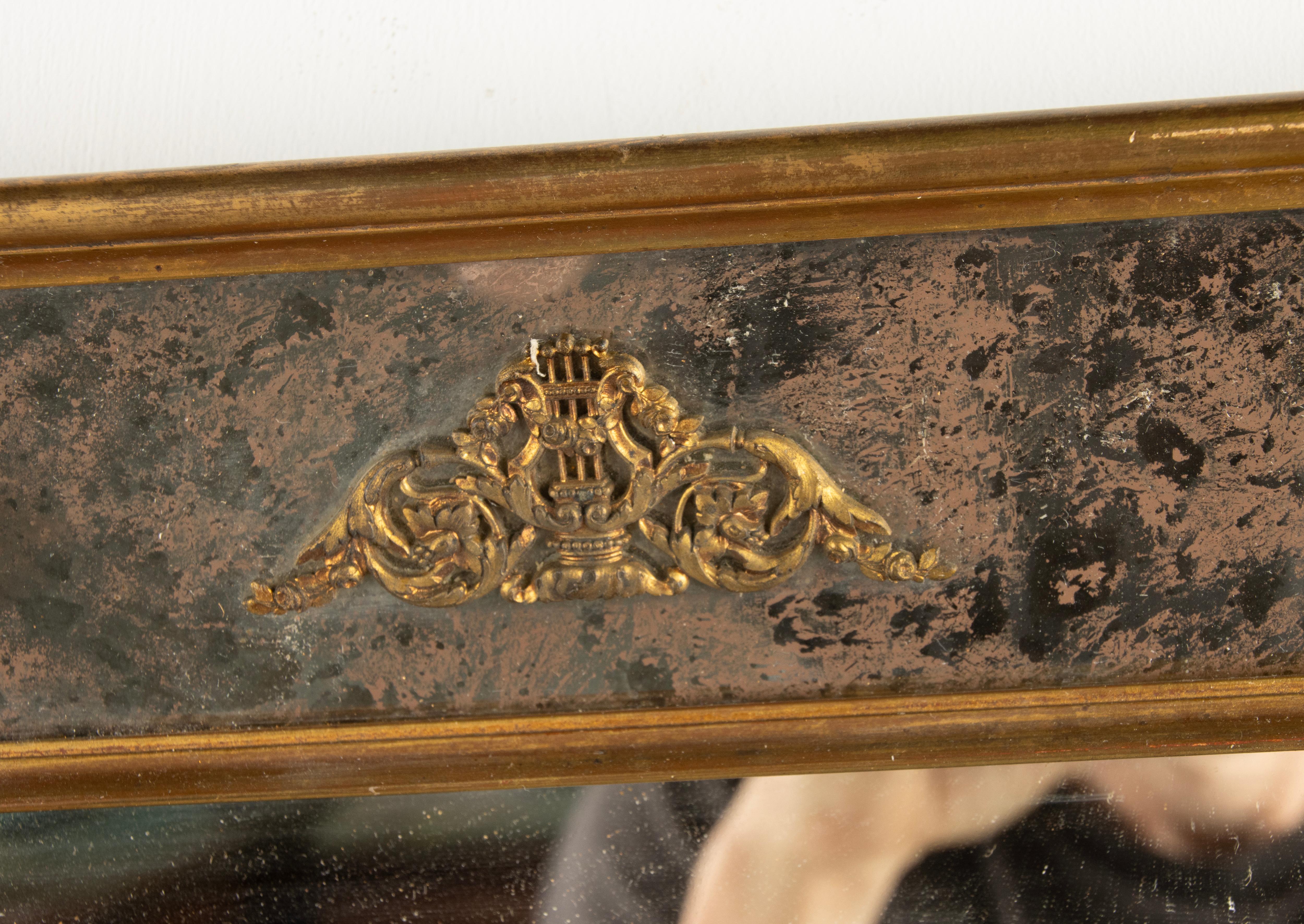 Early 20th Century Empire Style Wall Mirror 13