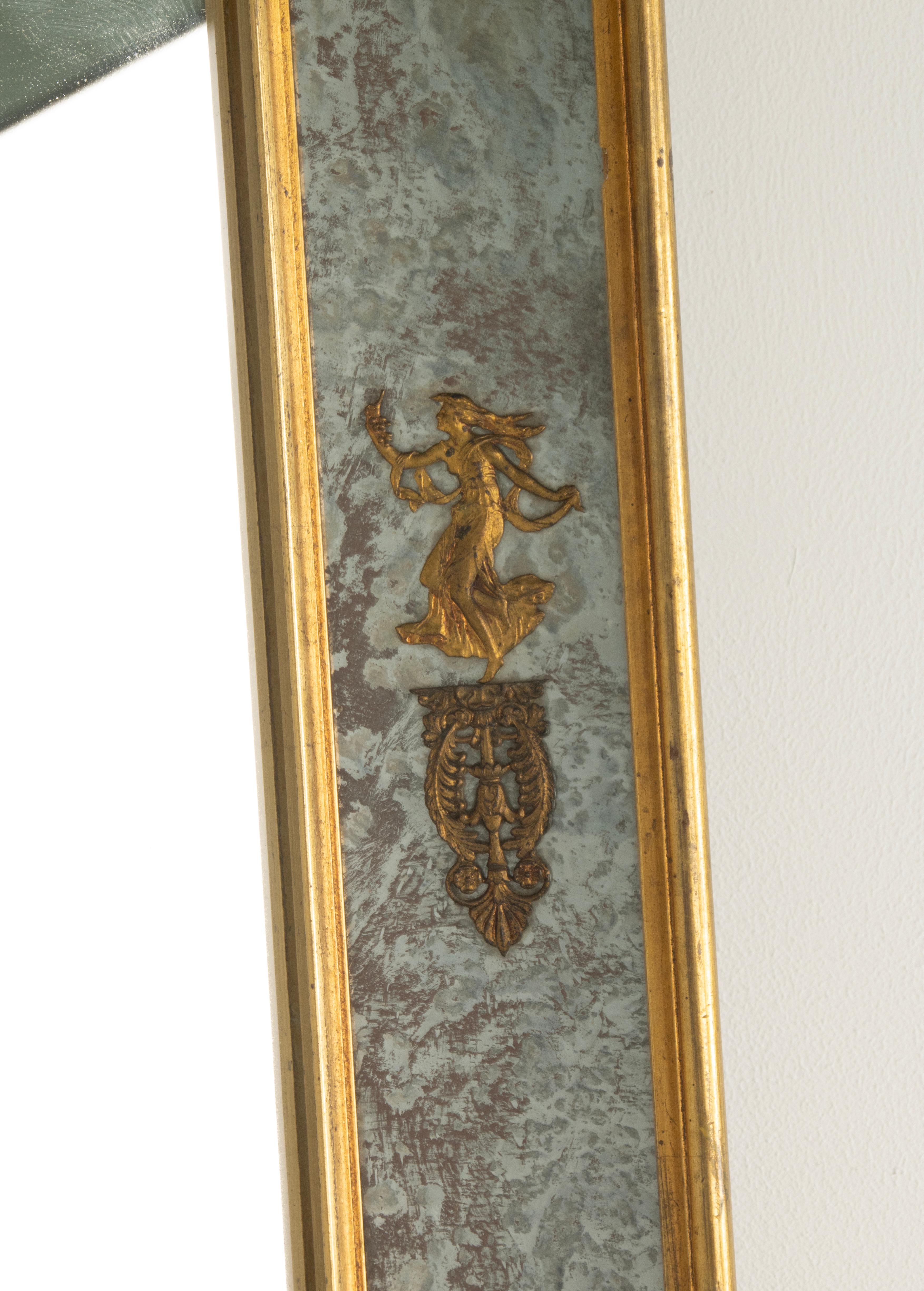 Early 20th Century Empire Style Wall Mirror 14