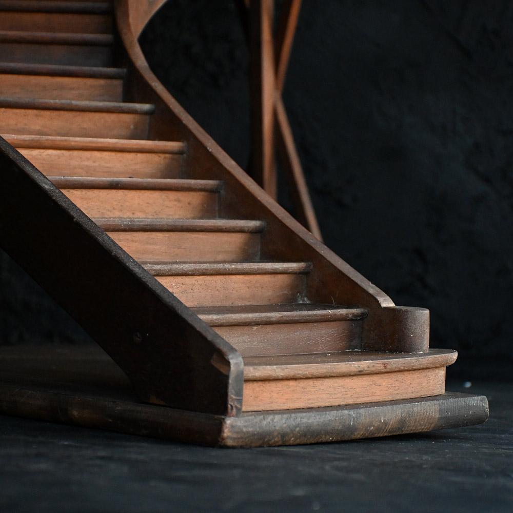 Early 20th century English Architectural Staircase Model In Good Condition In London, GB