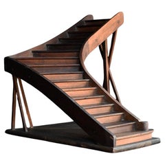 Modèle d'escalier architectural anglais du début du 20e siècle