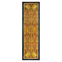 Tappeto Axminster inglese dei primi del Novecento ( 4'9" x 16'2 - 145 x 493 cm )