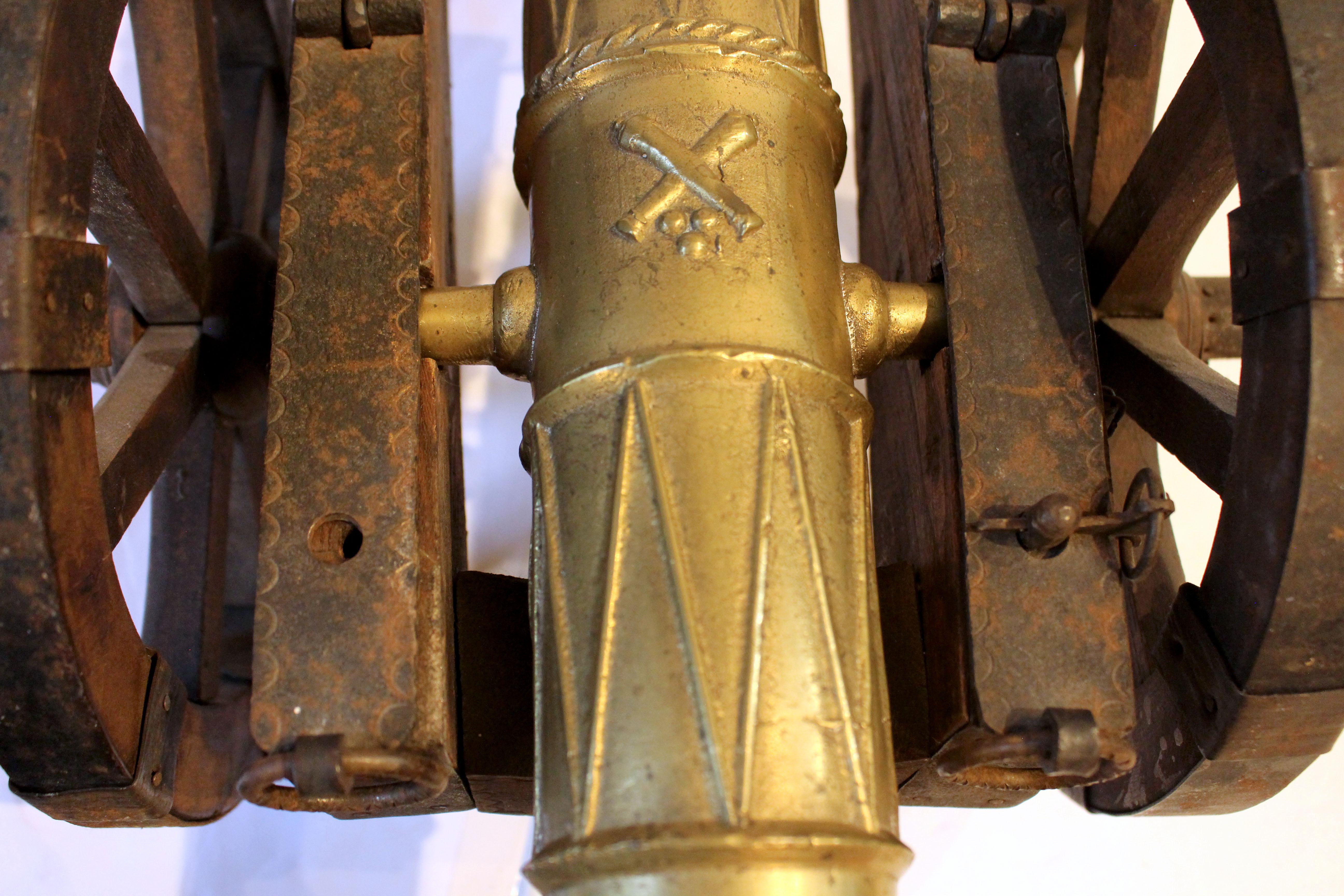 Modello di cannone in bronzo inglese dell'inizio del XX secolo in vendita 2
