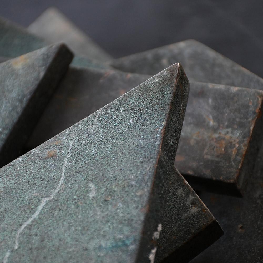 Lettres en bronze anglaises du début du 20e siècle en vente 7