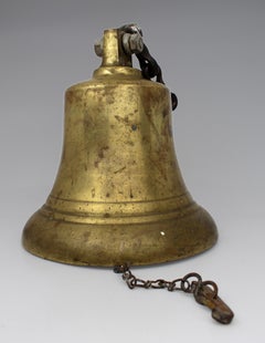Early 20th Century English Bronze Maritime Ship's Bell, circa 1920