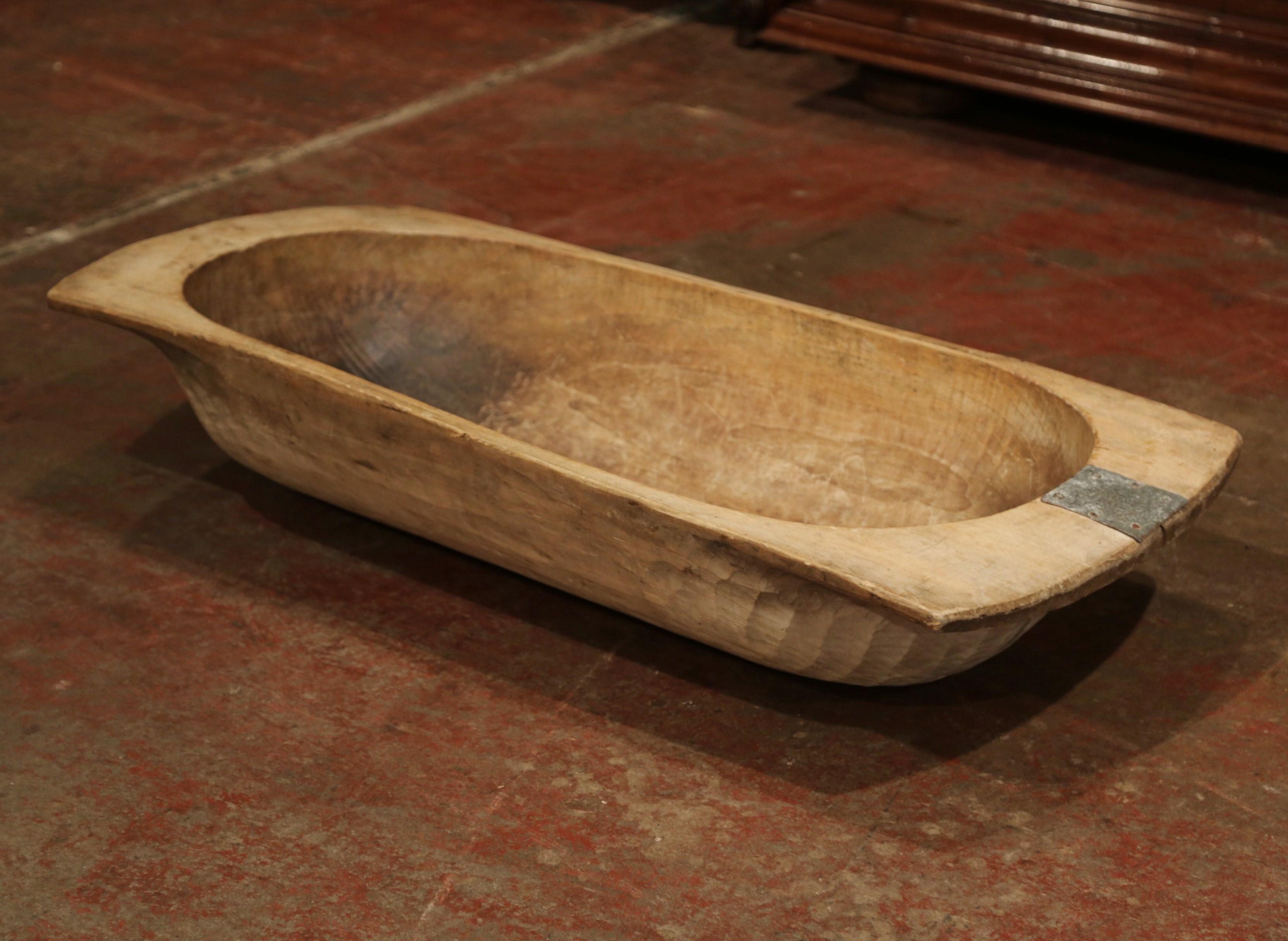 carved dough bowl