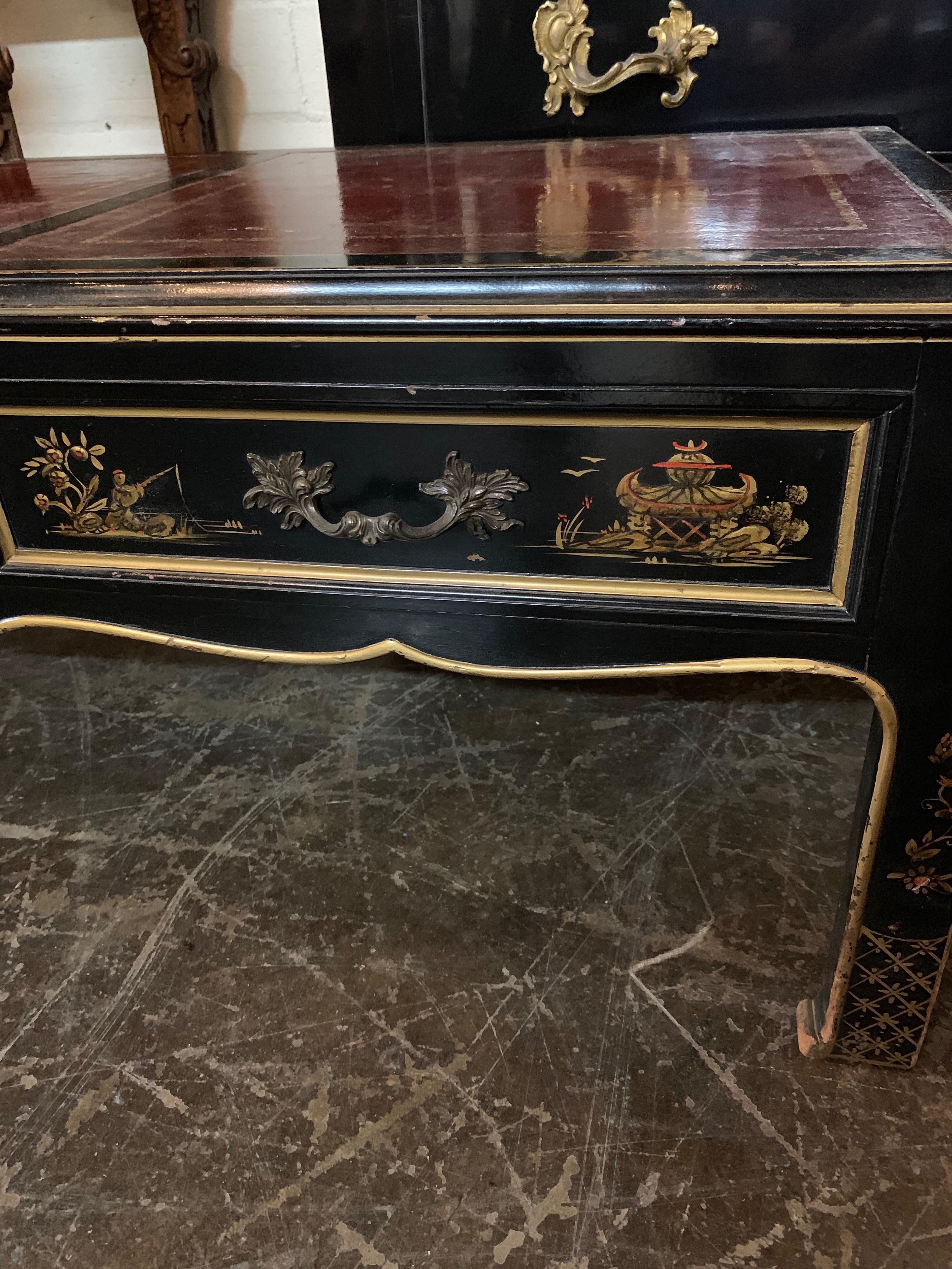 Wood Early 20th Century English Chinoiserie Low Table