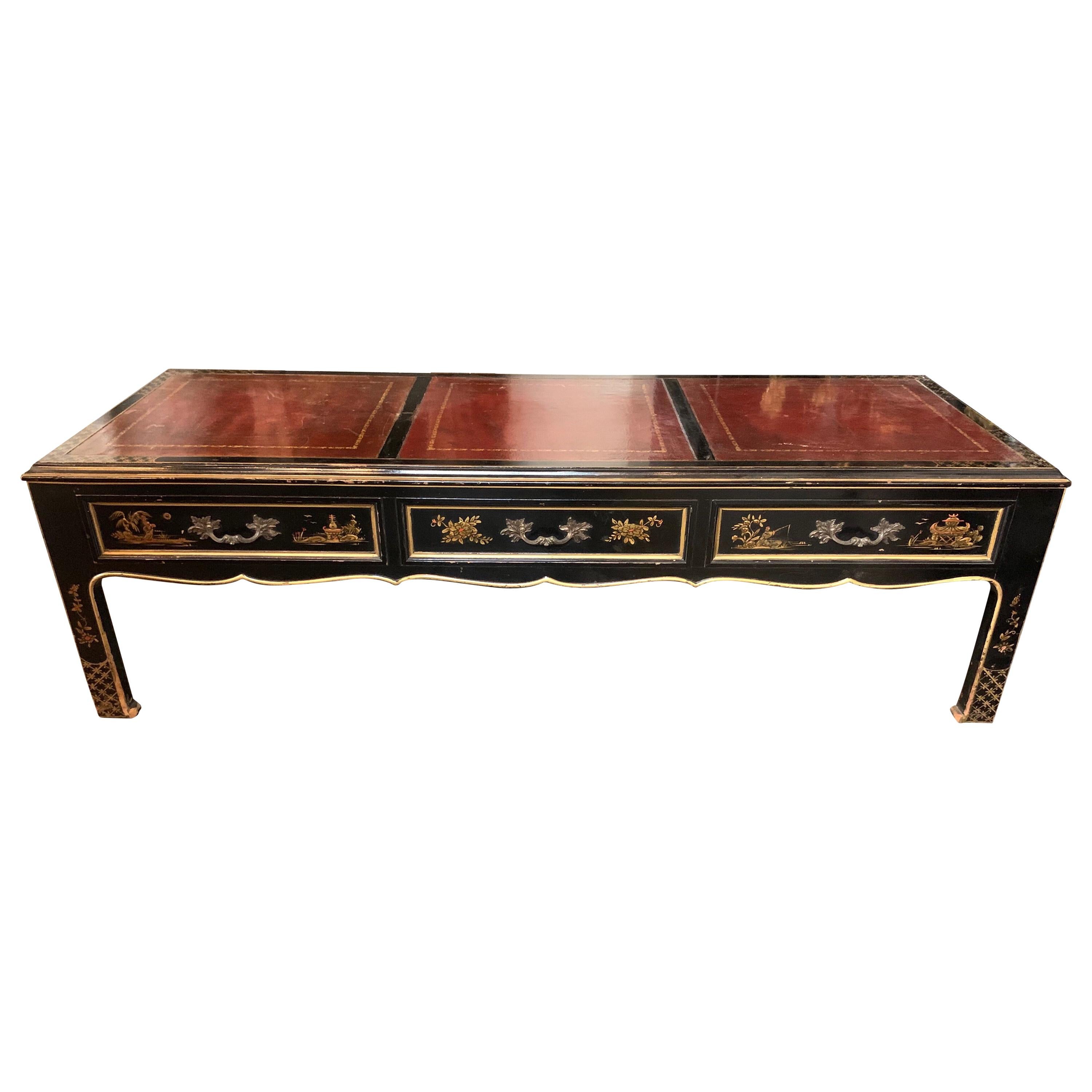 Early 20th Century English Chinoiserie Low Table
