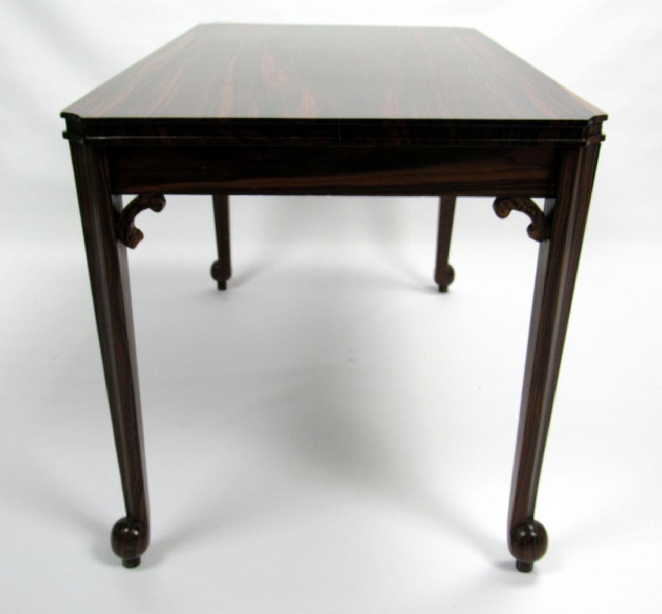 Early 20th Century English Cocktail Table For Sale 4