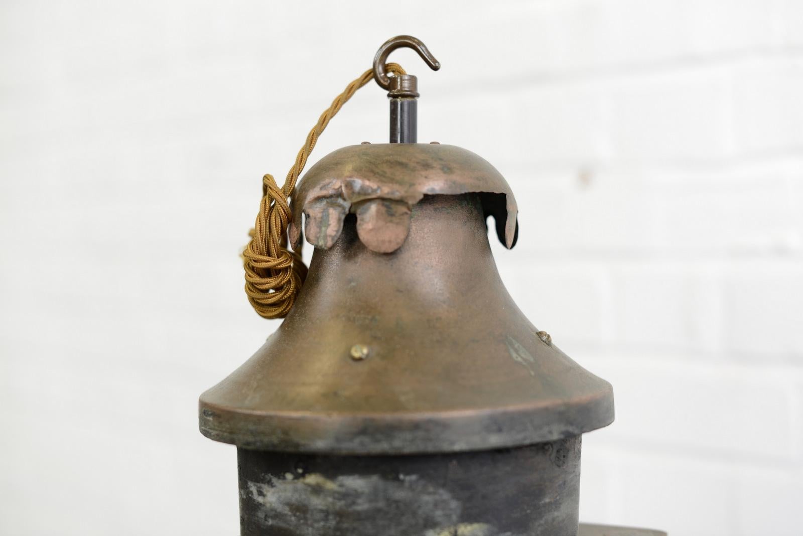 Early 20th Century English Copper Lantern 5