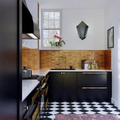 Early 20th century English copper wall light