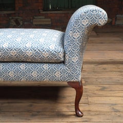 Early 20th Century English Daybed Chaise Lounge by Howard & Sons London
