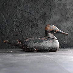 Early 20th century English estate made decoy duck.