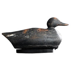 Antique Early 20th Century English Estate Made Decoy Duck