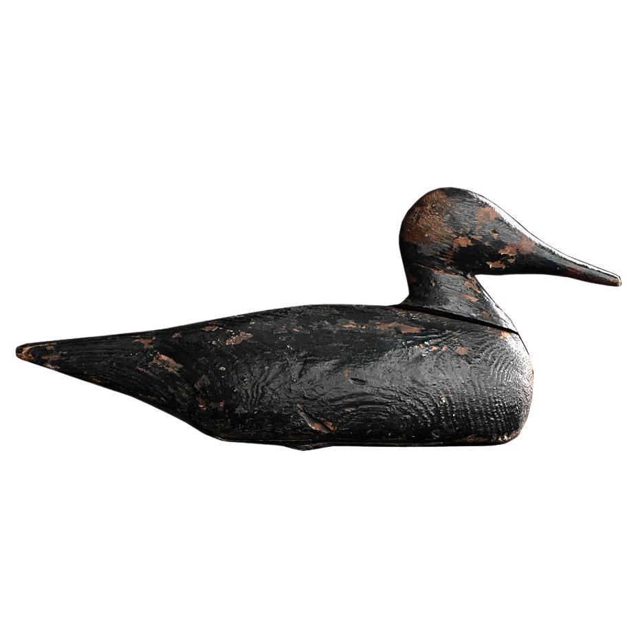 Early 20th century English estate made decoy duck. For Sale