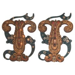 Used Early 20th Century English Fairground Ride Illuminated Lights