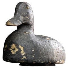Early 20th Century English Folk Art Decoy Duck Form