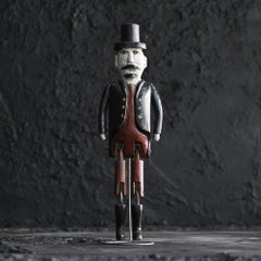 Early 20th Century English Folk Art Jigger Doll