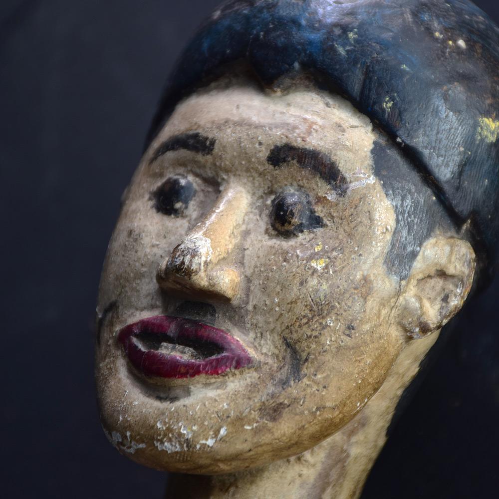 Pin Figure de marionnette anglaise d'art populaire du début du XXe siècle en vente