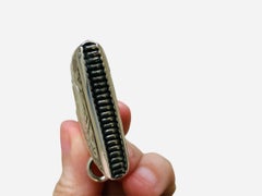 Early 20th Century English Gold And Sterling Silver Vesta Case/Keepsake