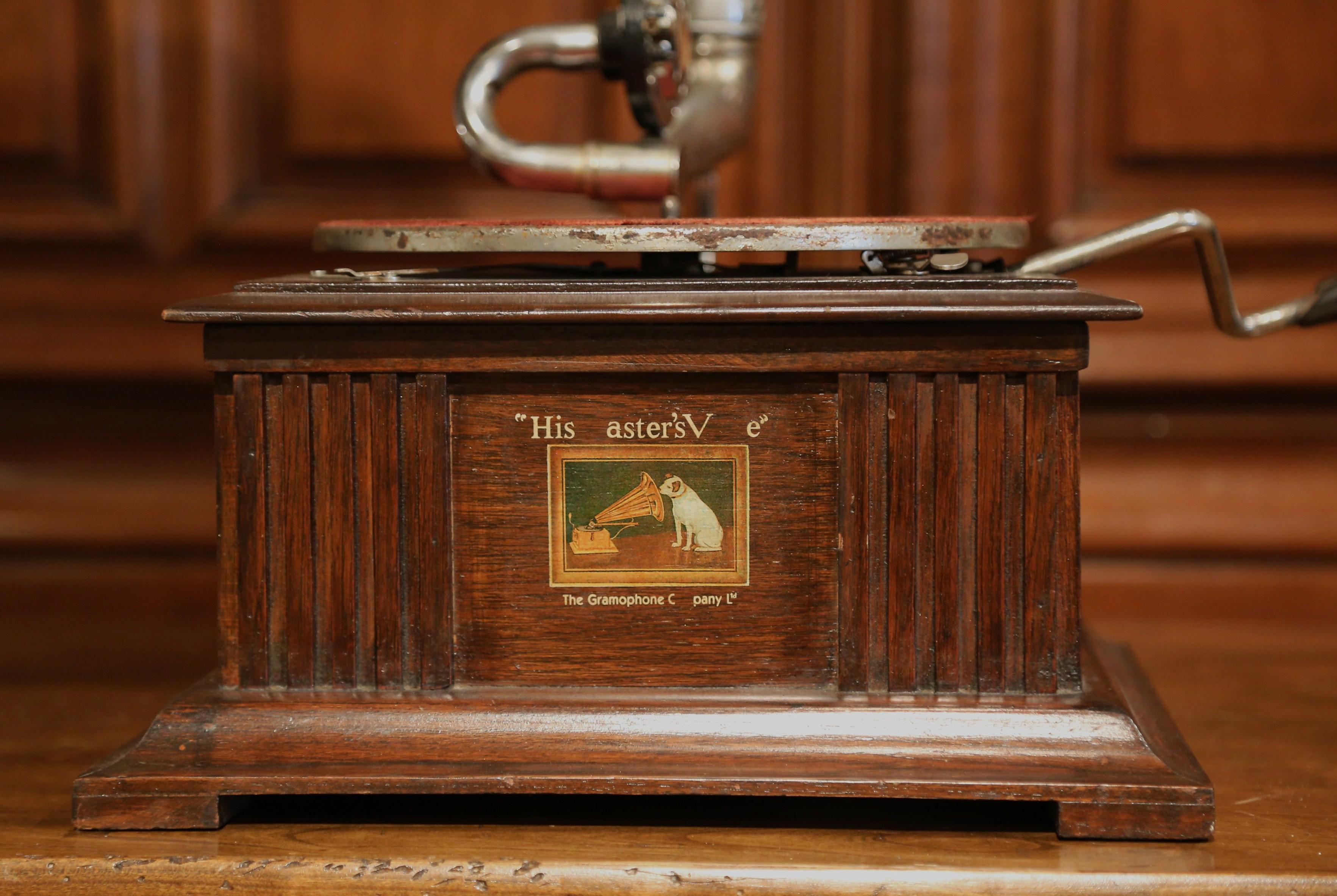 his masters voice gramophone