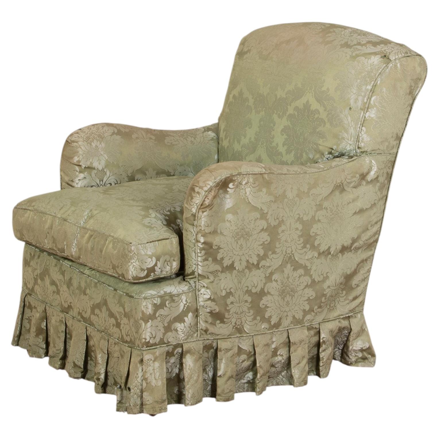 Early 20th Century English Howard 'Bridgewater' Style Armchair