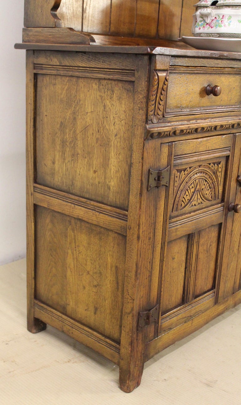 Early 20th Century English Ipswich Oak Dresser at 1stDibs