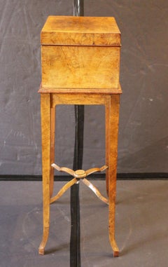 Early 20th Century English Lady's Jewelry Box Dressing Chest Table