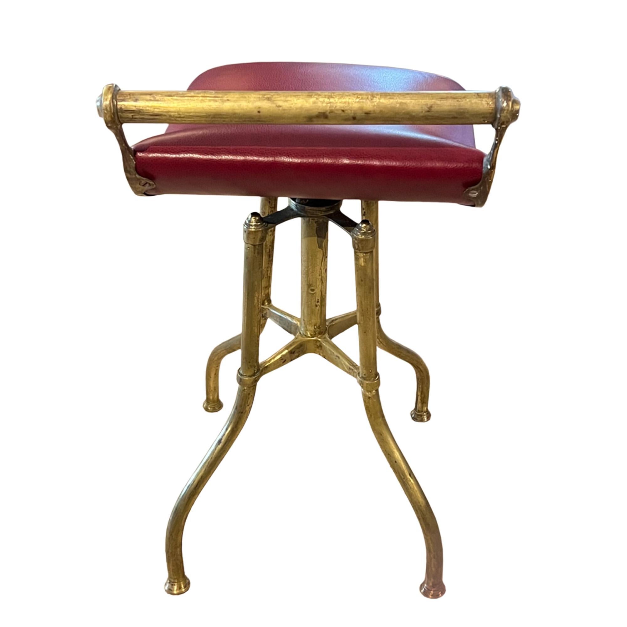 British Early 20th Century English Music Stool