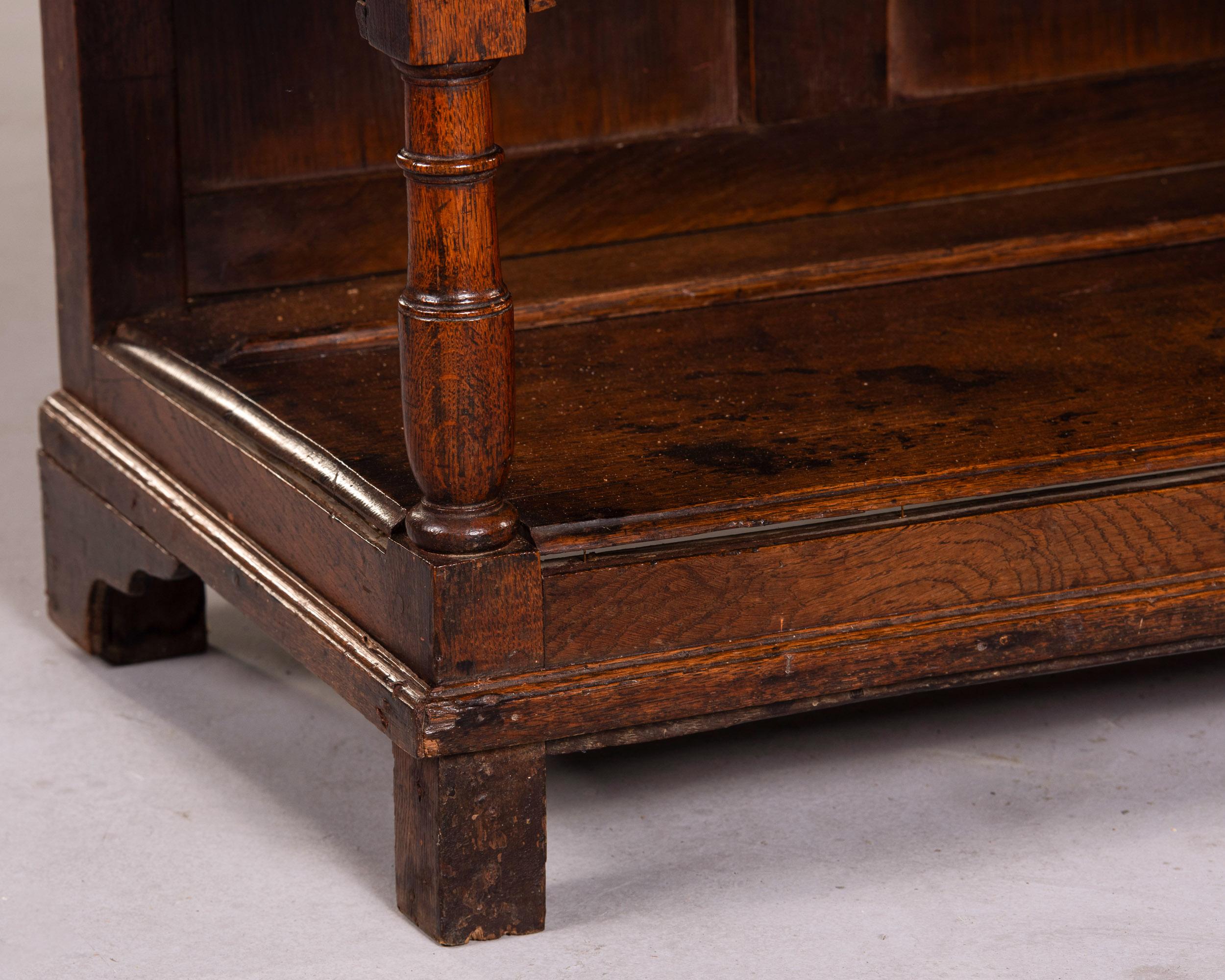 Early 20th Century English Oak Dresser Base 8