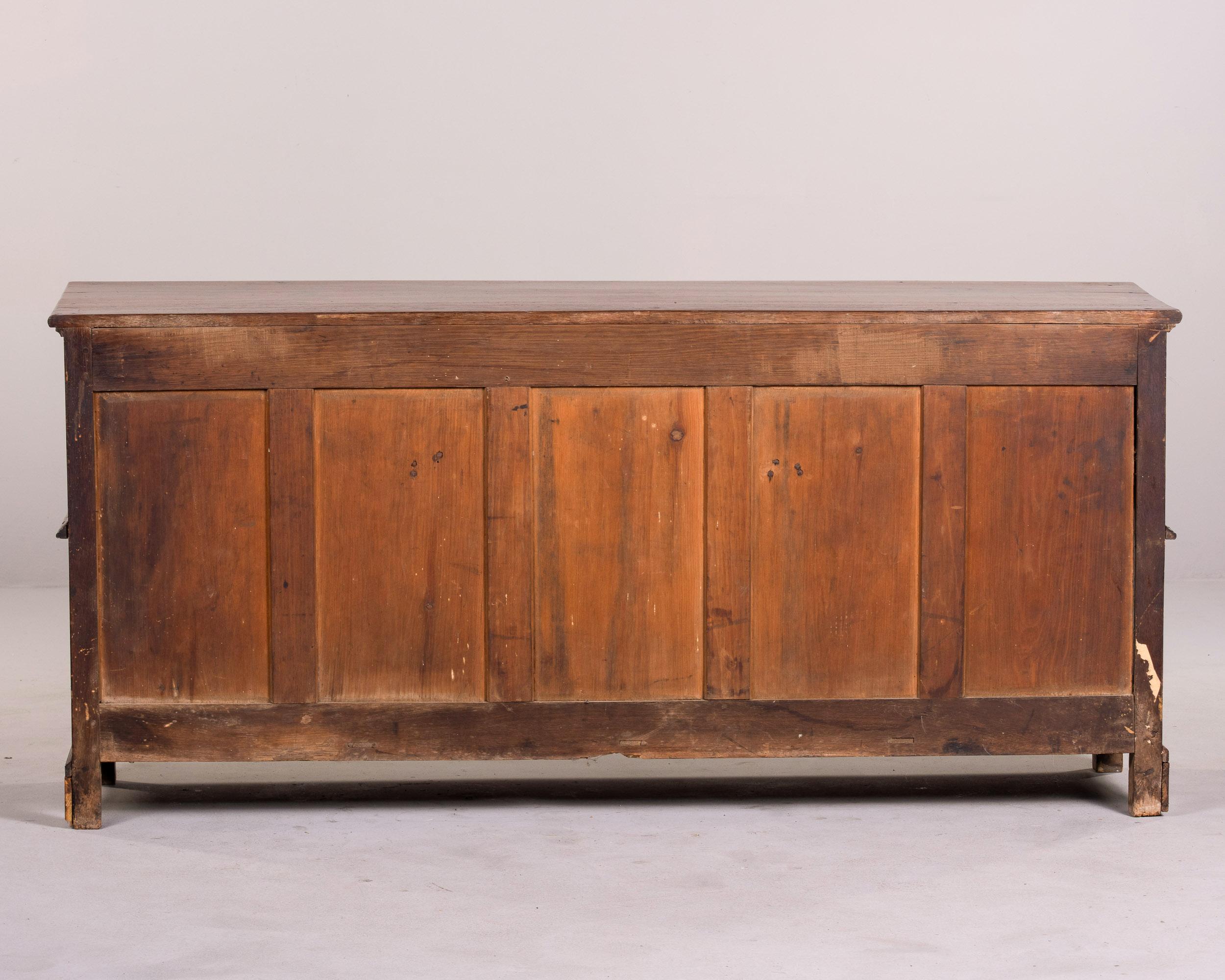 Early 20th Century English Oak Dresser Base 3
