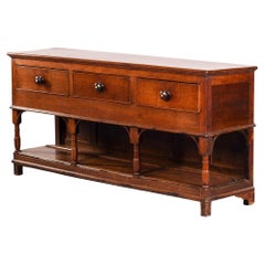 Early 20th Century English Oak Dresser Base