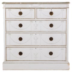 Early 20th Century English Painted Chest of Drawers